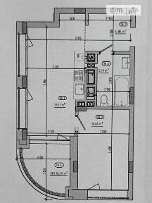 Продаж 1к квартири 43.71 кв. м на вул. Величковського 7Б • ID 35049303