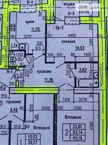 Продаж 2к квартири 65 кв. м на пров. Генерала Мирона Тарнавського 8 • ID 35049219