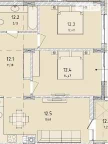 Продаж 2к квартири 64.28 кв. м на вул. Артищівська 29 • ID 35049187