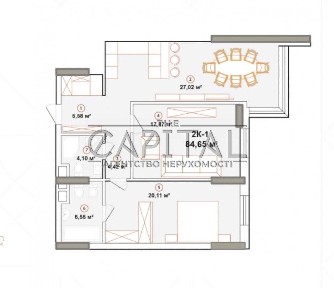 Продаж двокімнатноі квартири, 5 поверх, Печерськ, Edelweiss house