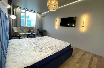 Продам 1-кімнатну квартиру з ремонтом в ЖК Manhattan City, Берестейский проспект 11 корпус 3