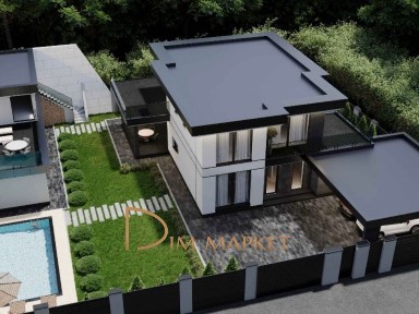 ‼️Будинок в містечку. Басейн. Лазня. Тераси. Крита парковка.
