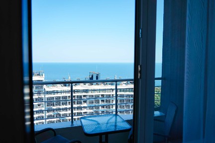 Сдам 2-к в ЖК Атмосфера / Аркадия / Панорамный вид на море / Укрытие с Wi-Fi
