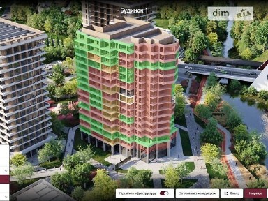 Продаж 1к квартири 38.2 кв. м на шосе Гостомельське 49, кв. 77 • ID 35051748