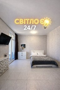 АРКАДИЯ. ЖК Элегия Парк. СВЕТ ЕСТЬ! С видом на МОРЕ, терасса. Посуточно/Подобово. От Собственника