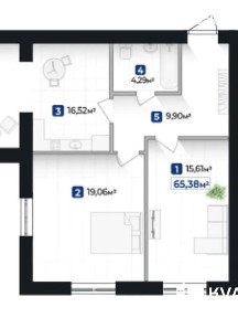 Продаж 2к квартири 67 кв. м на вул. Довженка О. 31В корпус 8 • ID 35052454