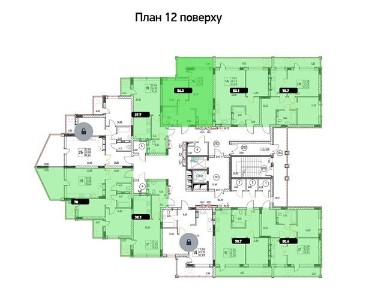 Продаж 1к квартири 54.3 кв. м на шосе Гостомельське 49 • ID 35051800