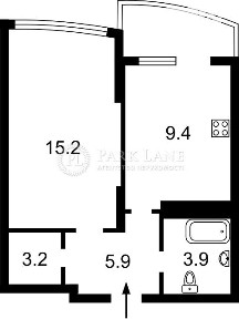 Продаж 1к квартири 40 кв. м на просп. Георгія Нарбута 1А • ID 35053520