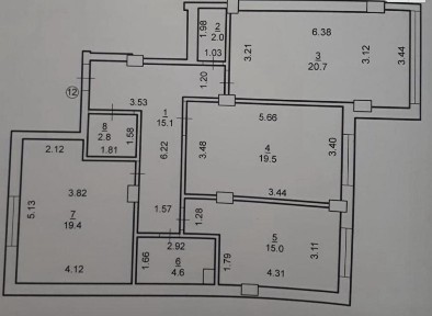 Продаж 3 кім квартири в зданій новобудові/Пасічна