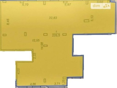Продаж комерційного приміщення на вул. Ріхтера Святослава, площа 226 кв. м • ID 35058014
