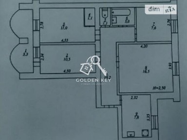 Продаж 4к квартири 72 кв. м на вул. Поля 1 • ID 35058282