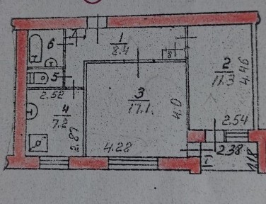 Срочно! Ремзавод 50м2. 3 этаж! Продам 2 ком