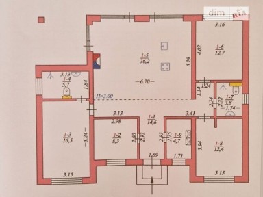 Продаж 1 поверхового будинку з ділянкою на 5 соток, 114.9 кв. м, 4 кімнати, на вул. Київська • ID 35066223