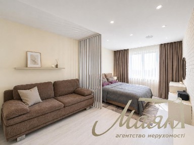 Продаж видової 1-кімнатної квартири 54,4 м² | ЖК The Lakes | Голосіївський район, Київ