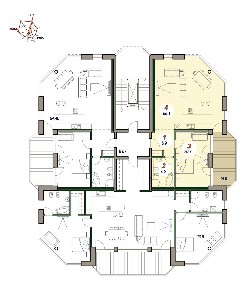 Квартира с террасой, 95м. Печерск. Клубный дом. Мичурина 19-Б. Без %