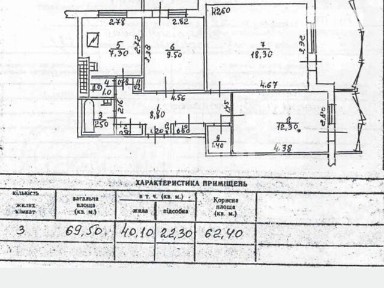 Продаж 3к квартири 70 кв. м на вул. Люстдорфська дорога • ID 35067831