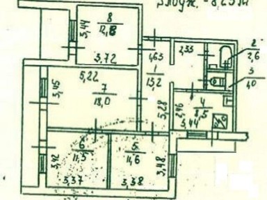 Довготривала оренда 4к квартири на вул. Архітектора Ніколаєва 17 • ID 35069233