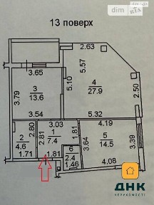 Продаж 2к квартири 75.6 кв. м на пров. Карпенка-Карого 93/1 • ID 35072978