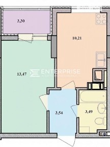 Продаж 1к квартири 35.3 кв. м на Волошина 32А • ID 35074839