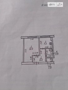 Продаж 1к квартири 34.5 кв. м на вул. Кам'янська 34 • ID 35073495