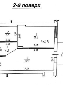Продаж 1к квартири 48.5 кв. м на вул. Рудненська • ID 35079352