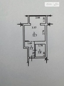 Продаж 20к квартири 20 кв. м на вул. Кам'янська 127 • ID 35081027
