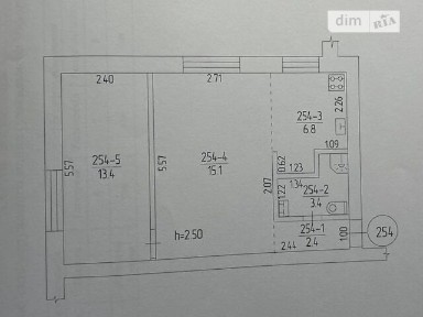 Продаж 2к квартири 41.1 кв. м на просп. Науки 41/43 • ID 35080068