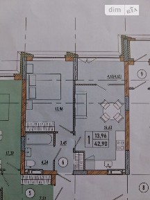 Продаж 1к квартири 45 кв. м на вул. Олександрівська 14, кв. 17 • ID 35082348
