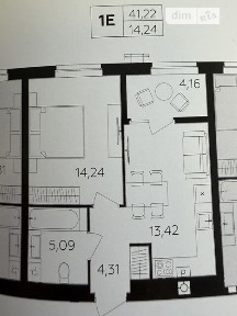 Продаж 1к квартири 41 кв. м на шосе Немирівське • ID 35082307