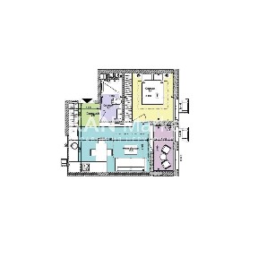 Продаж 1к квартири 34,6 м² у Файна Таун
