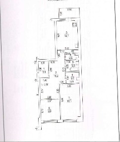 Продам 2к квартиру, 75кв. м, теплолічильник, ЖК 