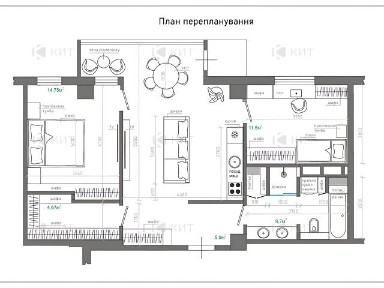 Продаж 2к квартири 72.7 кв. м на вул. Сухумська 22 • ID 35088743