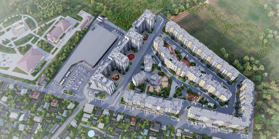 1-кімн. квартира площею 41.42 м2. Резервне живлення. Швидкісний інтернет