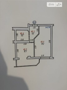 Продаж 1к квартири 41.4 кв. м на вул. Романа Шухевича 2/2А • ID 35092436