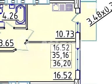 Продаж 1к квартири 36 кв. м на вул. Люстдорфська дорога • ID 35095389