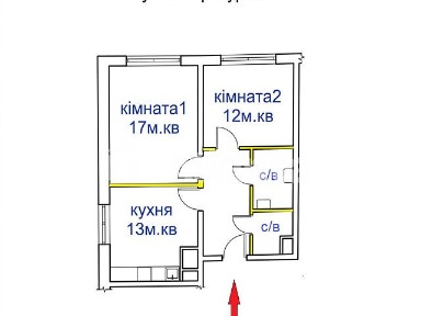 Продаж 2к квартири 54.6 кв. м на вул. Літературна • ID 35093551