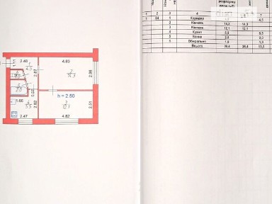 Продаж 2к квартири 39.4 кв. м на вул. Ковельська 103 • ID 35096665