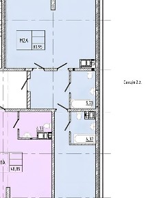 Продаж 2к квартири 84 кв. м на вул. Івана Франка 40 корпус 2 • ID 35096333