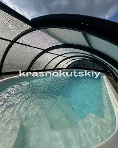 Сдам дом Новоселовка с басейном