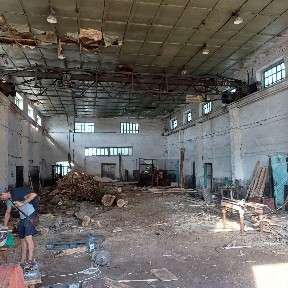 продаж виробництва, складу з кранбалкою