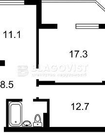 Продаж 2к квартири 56 кв. м на пров. Лисогірський 20 • ID 35099144