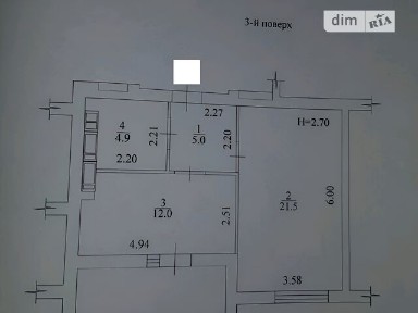 Продаж 1к квартири 46.7 кв. м на вул. Полтавський Шлях 184А корпус 22 • ID 35100917