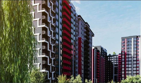 Skygarden, 1-но кімнатна, 8-мий поверх