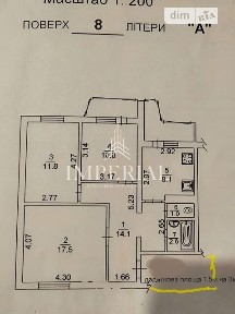 Продаж 3к квартири 72 кв. м на вул. Олександри Екстер 8А • ID 35102666