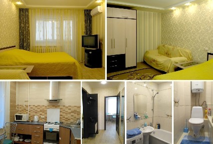 1-комнатная квартира посуточно 34 м², Декабриств ул., 5