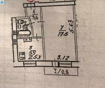 Продажа 1-комнатной квартиры 33 м², Уральская ул., 9