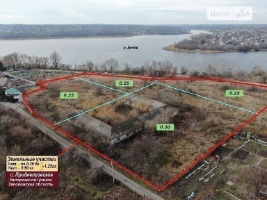 Земля и здания для загородного клуба на берегу р. Днепр
