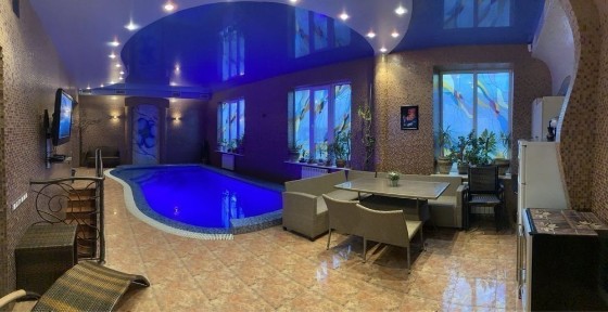 Сдам дом с бассейном, на праздники посуточно 10сп. мест, Сауна, Бильярд